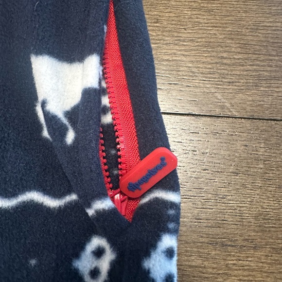 Tipsy Elves Navy and Red Reindeer Onesie - Picture 6 of 7